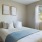 a bed in a room
